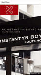Mobile Screenshot of konstantyn-boyajian.com
